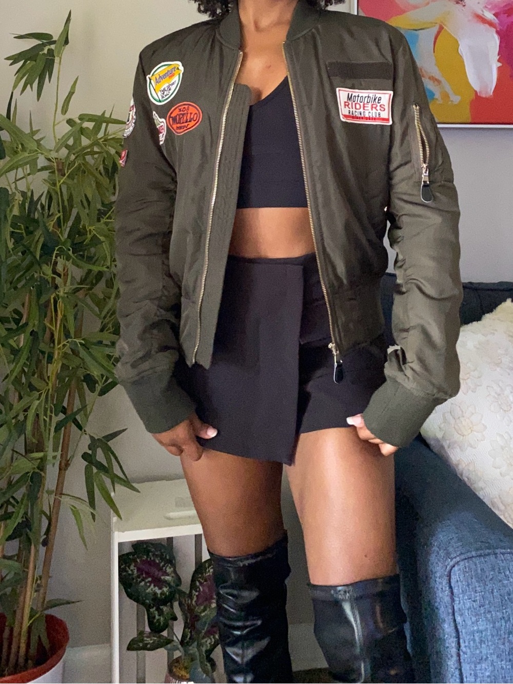 Bershka Bomber Jacket